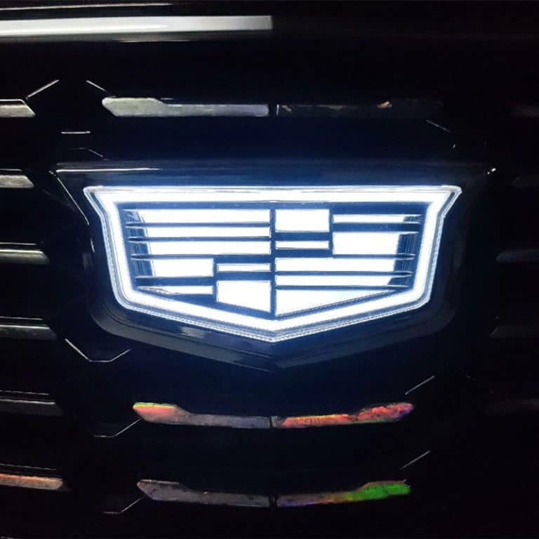 LED Cadillac Emblem For XTS Cadillac Accessory