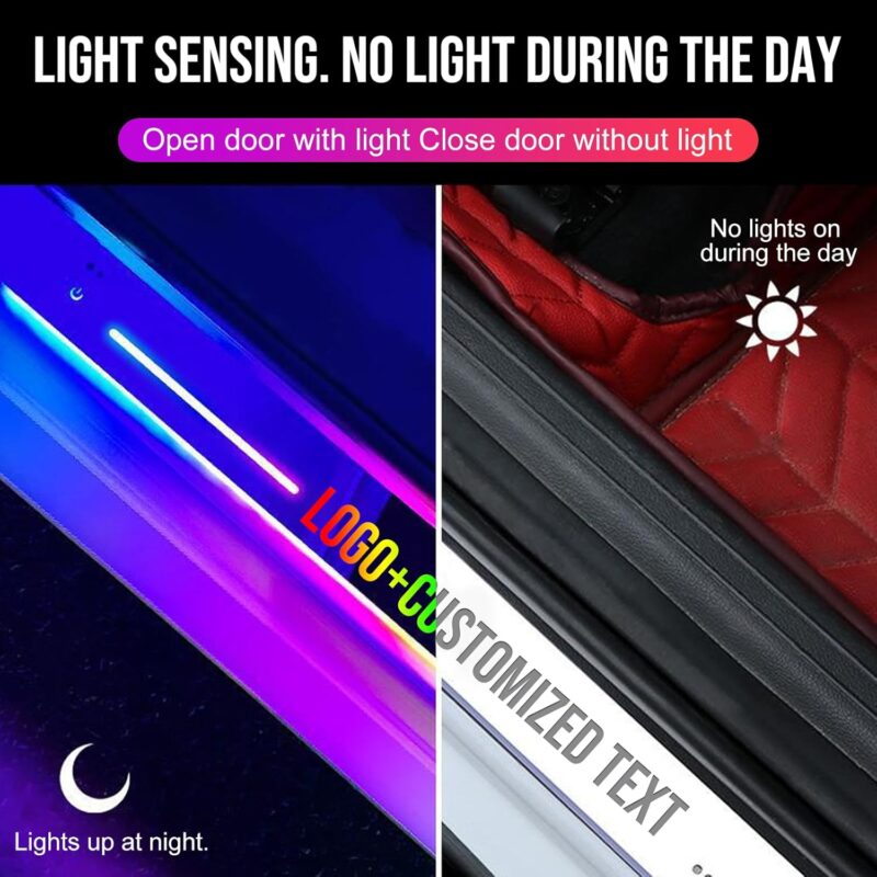 LED Cadillac Illuminated Door Sills